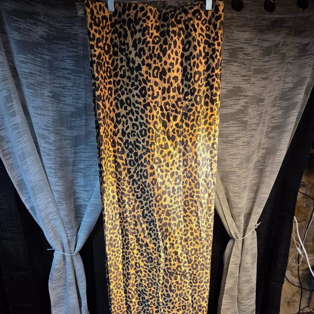 Leapord Print Shower Curtian 72